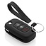 Capa para chave do carro compatível com Smart - Capa Protetora de Chave Remota de Silicone - Tampa Remota FOB - Preto