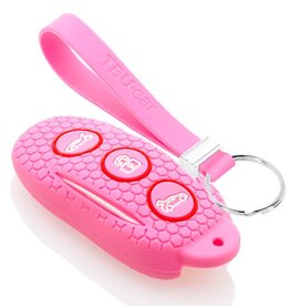 TBU car Tesla Capa Silicone Chave - Rosa