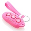 Funda Carcasa llave compatible con Tesla - Funda de Silicona - Cover de Llave Coche - Rosa