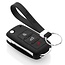 Funda Carcasa llave compatible con VW - Funda de Silicona - Cover de Llave Coche - Negro
