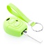 TBU car Car key cover compatible with VW - Silicone Protective Remote Key Shell - FOB Case Cover - Glow in the Dark