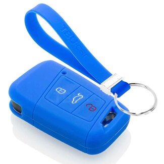 TBU car® Skoda Car key cover - Blue