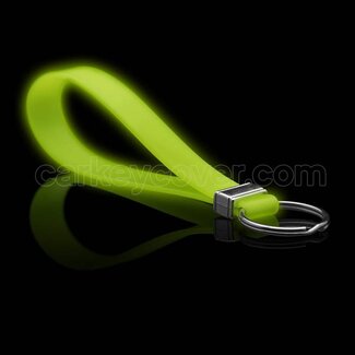 TBU car Keychain - Silicone - Glow in the Dark