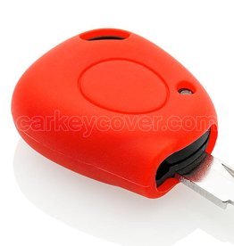 TBU car Capa Silicone Chave for Renault - Vermelho