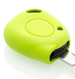 TBU car TBU car Housse de Protection clé compatible avec Renault - Coque Cover Housse étui en Silicone - Citron vert