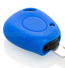 TBU car Capa Silicone Chave for Renault - Azul