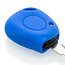 Cover chiavi auto compatibile con Renault - Copertura protettiva - Custodia Protettiva in Silicone - Blu