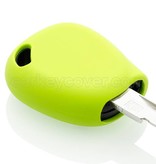 TBU car TBU car Housse de Protection clé compatible avec Renault - Coque Cover Housse étui en Silicone - Citron vert