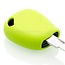 Capa para chave do carro compatível com Renault - Capa Protetora de Chave Remota de Silicone - Tampa Remota FOB - Verde lima