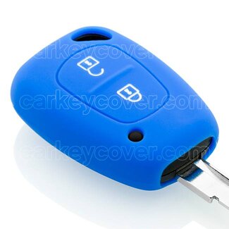 TBU car® Renault Funda Carcasa llave - Azul