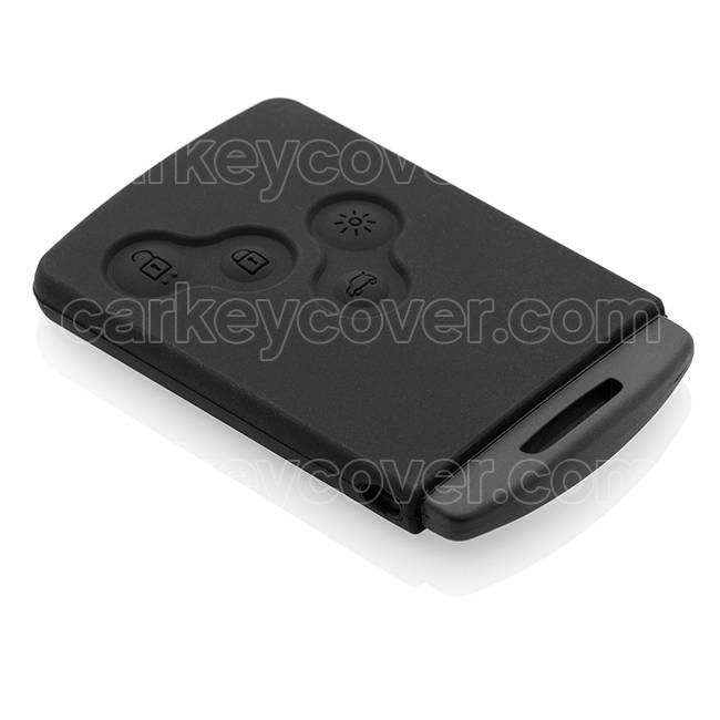 TBU car TBU car Funda Carcasa llave compatible con Renault - Funda de Silicona - Cover de Llave Coche - Negro