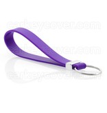 TBU car Keychain - Silicone - Purple