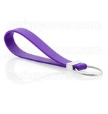 TBU car Keychain - Silicone - Violeta