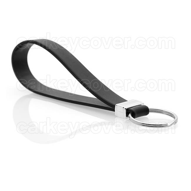 TBU car Keychain - Silicone - Black