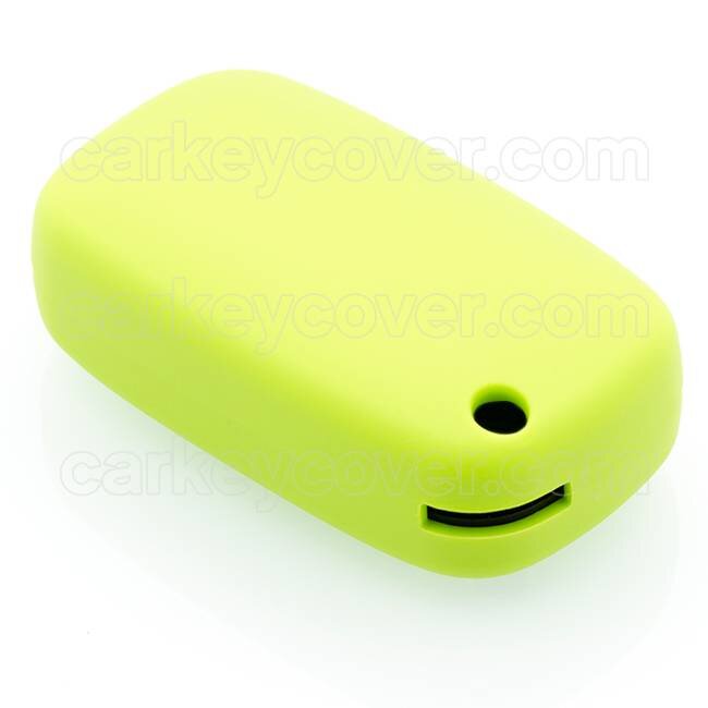 Cover chiavi auto compatibile con Renault - Copertura protettiva - Custodia Protettiva in Silicone - Verde lime