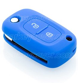 TBU car Capa Silicone Chave for Renault - Azul