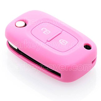 TBU car® Renault Housse de protection clé - Rose