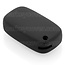 Housse de Protection clé compatible avec Renault - Coque Cover Housse étui en Silicone - Noir
