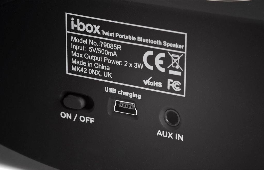 Ibox I-Box Twist Draagbare Bluetooth Luidspreker