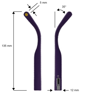 Frydays Frydays verwisselbare pootjes Donkerblauw