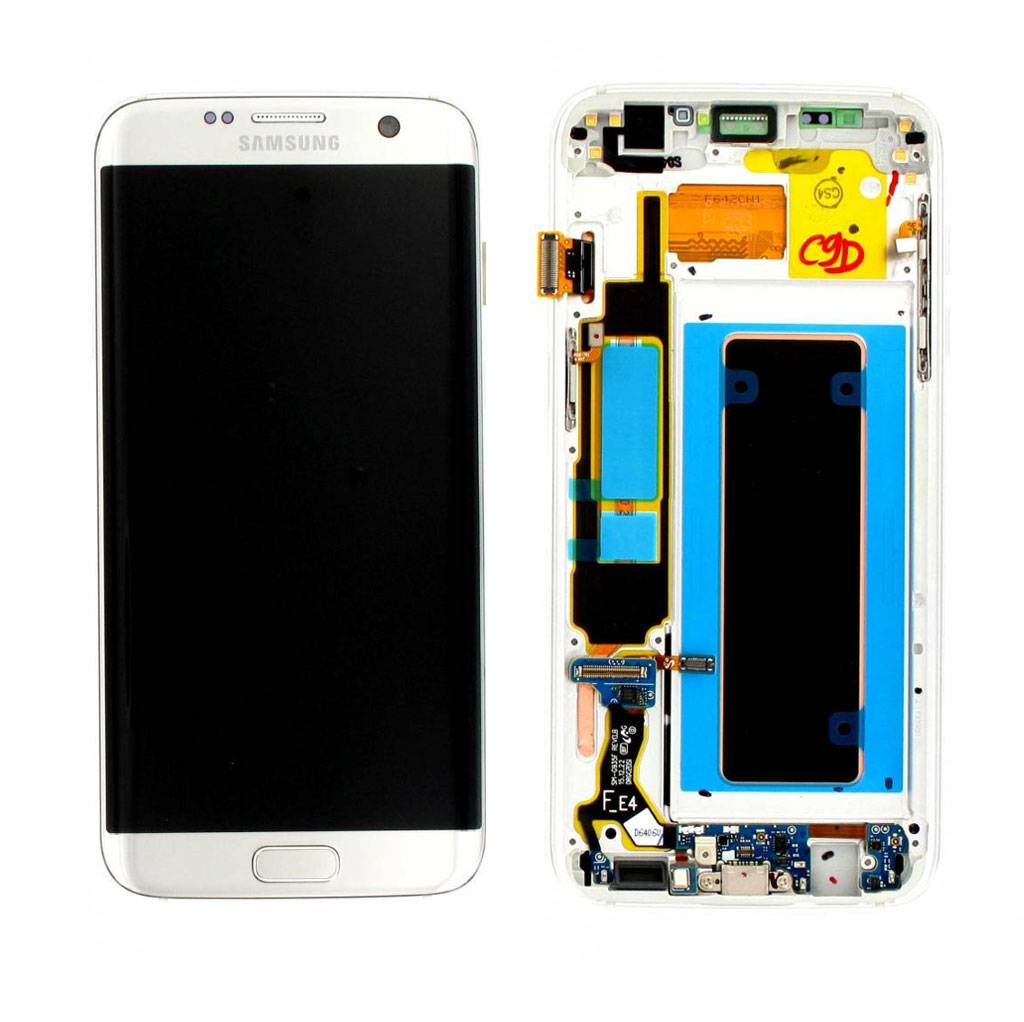 Galaxy S7 Edge Lcd Display Module, Silver, GH97-18533B;GH97-18767B - Parts4GSM