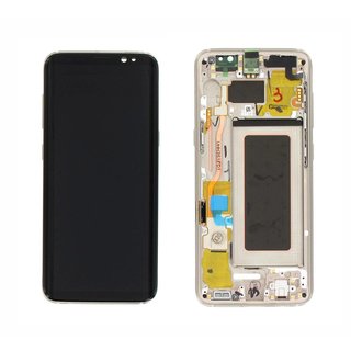 Samsung Galaxy S8 (G950F) Display, Gold, GH97-20457F;GH97-20473F