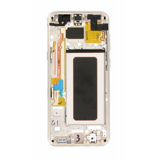 Samsung Galaxy S8 Plus (G955F) Display, Goud, GH97-20470F;GH97-20564F