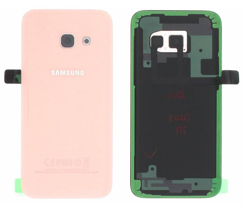 midt i intetsteds Forurenet Nøgle Samsung A320F Galaxy A3 2017 Battery Cover, Pink, GH82-13636D - Parts4GSM