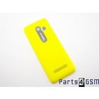 Nokia 206 Dual Sim Battery Cover Yellow 02501J0