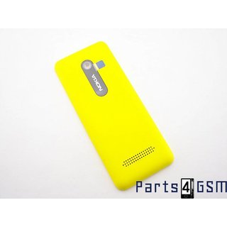 Nokia 206 Dual SIM Accudeksel Geel 02501J0