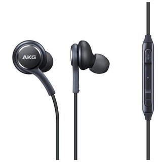Samsung AKG In-Ear Earbuds (3.5mm Connector), AKGYBD-16/HS-026, 1M, Black, GH59-14744A