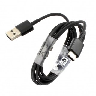 Samsung USB Data Kabel, EP-DG950CBE, Zwart, Type-C, GH39-01922A;GH39-01949A