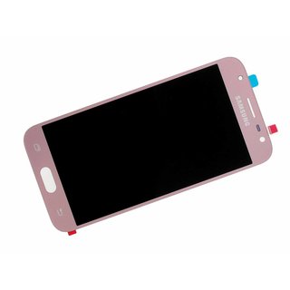 Samsung J330F Galaxy J3 2017 LCD Display Modul + Touchbildschirm, Rosa, GH96-10991A