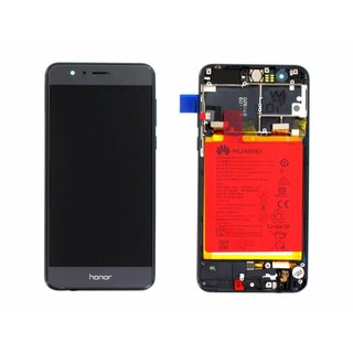 Huawei Honor 8 Dual Sim (FRD-L19) LCD Display Module, Black, 02350VAS