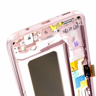 Samsung Galaxy S8 Plus (G955F) Display + Touch Screen Display + Frame, Pink, GH97-20470E;GH97-20564E