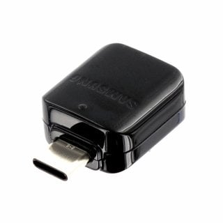 Samsung USB Type-C to OTG USB adapter, Black, GH98-41288A