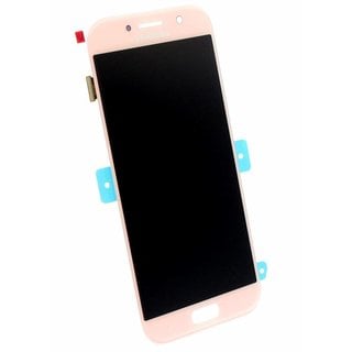 Samsung A520F Galaxy A5 2017 LCD Display Module, Pink, GH97-19733D;GH97-20135D