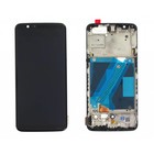 OnePlus 5T (A5010) LCD Display, Zwart, Incl. frame, OP5T-192180