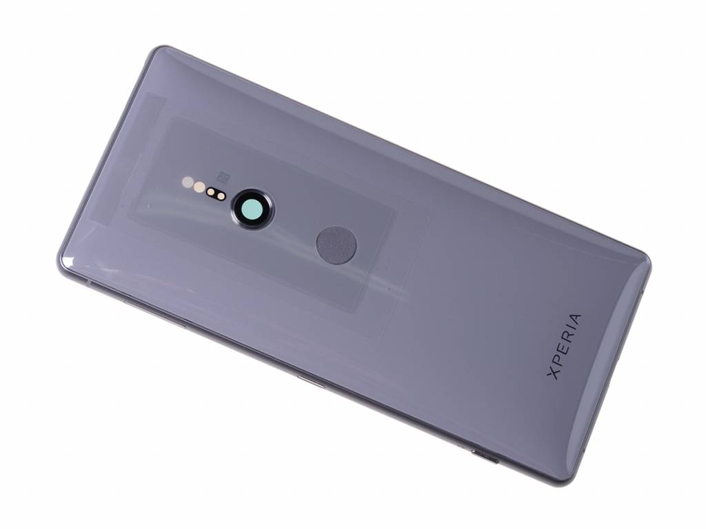 Sony Xperia Xz2 Dual H8266 Back Cover Silver 1313 1207 Parts4gsm