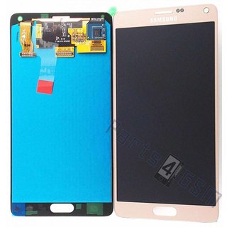 Samsung N910F Galaxy Note 4 LCD Display Module, Gold, GH97-16565C