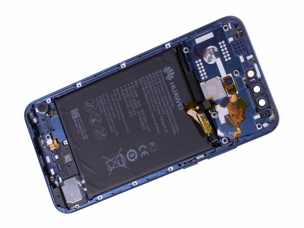 balans Giotto Dibondon Geleend Huawei Honor 8 Pro (DUK-L09) Back Cover, Blue, Incl. Battery HB376994ECW  4000mAh, 02351FVG - Parts4GSM