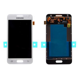 Samsung G355H Galaxy Core 2 Dual SIM LCD Display Module, Wit, GH97-16070A