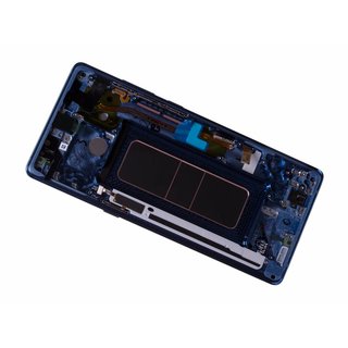 Samsung Galaxy Note8 (N950F) Display + Touch Bildschirm + Rahmen, Blau, GH97-21065B;GH97-21066B