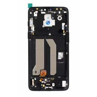 OnePlus 6 (A6003) LCD Display, Black, Incl. frame, OP6-192197