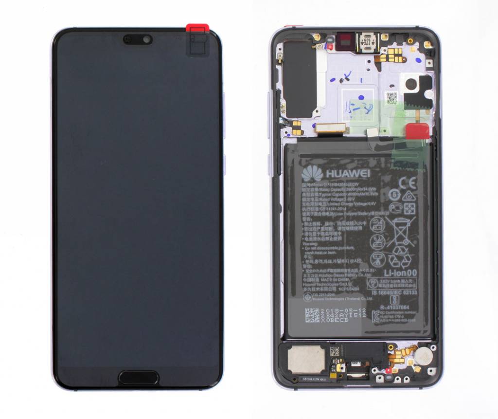 Huawei P20 Pro Dual Sim (CLT-L29) LCD Display Module, Purple