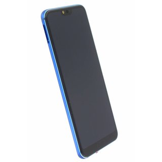 Huawei Honor 10 (COL-L29) LCD Display Module, Sapphire Blue/Blauw, Incl. Battery HB396285ECW, 02351XBP