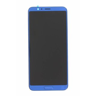 Huawei Honor View 10 (BKL-L09) LCD Display Modul, Aurora Blue/Blau, Incl. Battery HB386589ECW, 02351SXB