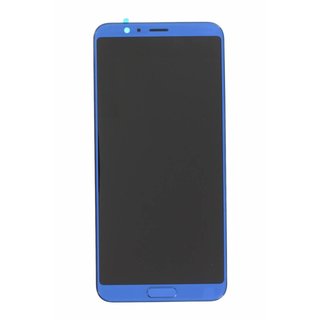 Huawei Honor View 10 (BKL-L09) LCD Display Module, Aurora Blue/Blauw, Incl. Battery HB386589ECW, 02351SXB