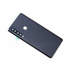 Samsung A920F/DS Galaxy A9 (2018) Battery Cover, Caviar Black/Zwart, GH82-18234A;GH82-18239A