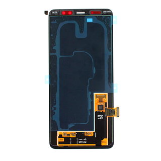 Samsung A730F/DS Galaxy A8+ 2018 Duos LCD Display Module, Zwart, GH97-21535A;GH97-21534A